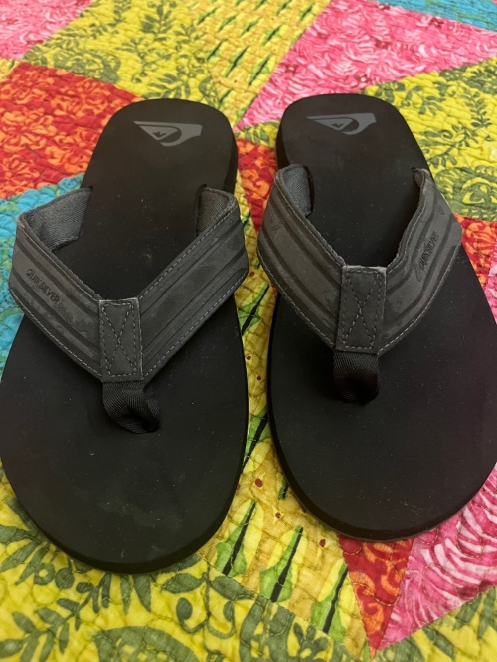 Quiksilver Black Men's Thong Sandals